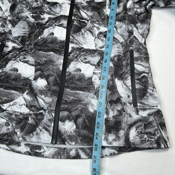 Lululemon Break A Trail Jacket Hooded Windbreaker Take Flight Grey Multi 8 - Picture 12 of 16